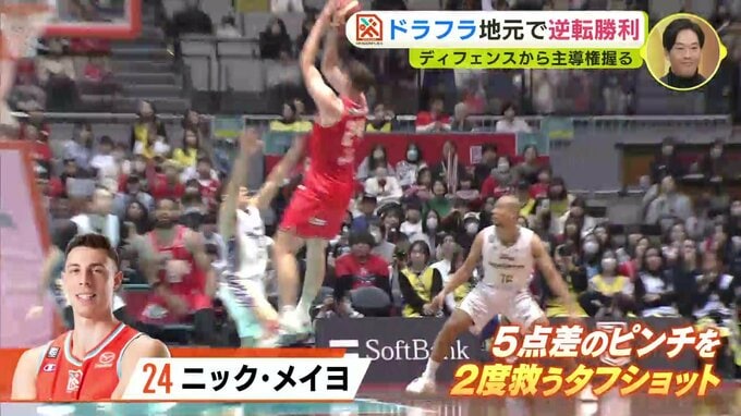 広島ドラゴンフライズ　地元で逆転勝利　ディフェンスから主導権握る　日本代表ホーキンソン擁するＳＲ渋谷と対戦　|　RCC NEWS | 広島ニュース | RCC中国放送