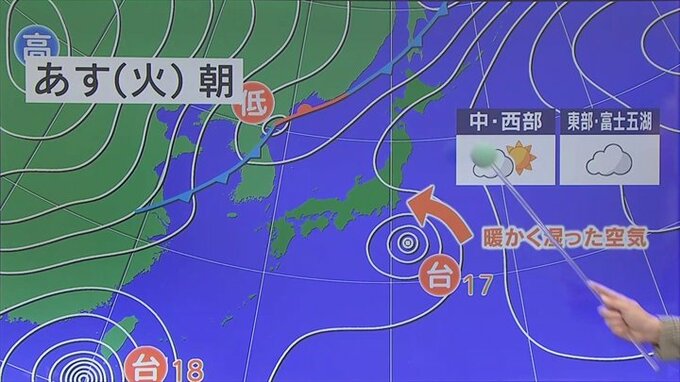 あす10月1日は中・西部ほど晴れて蒸し暑い天気に　3か月予報も含め　気象予報士が解説　山梨　【天気】|TBS NEWS DIG