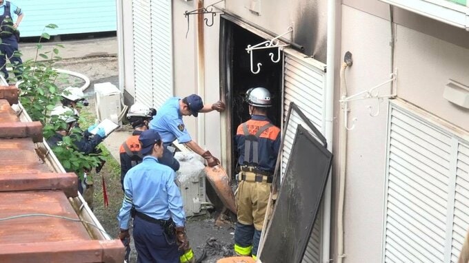 横浜市鶴見区のアパートで火事　1人死亡　この部屋に住む70代男性と連絡取れず|TBS NEWS DIG