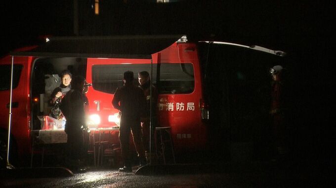 【岡山・山林火災】発生から5日目　夜から降り出した激しい雨は「恵みの雨」となるか　消防団員「もうクタクタ。これで鎮圧状態になれば」【27日午後9時現在】|TBS NEWS DIG