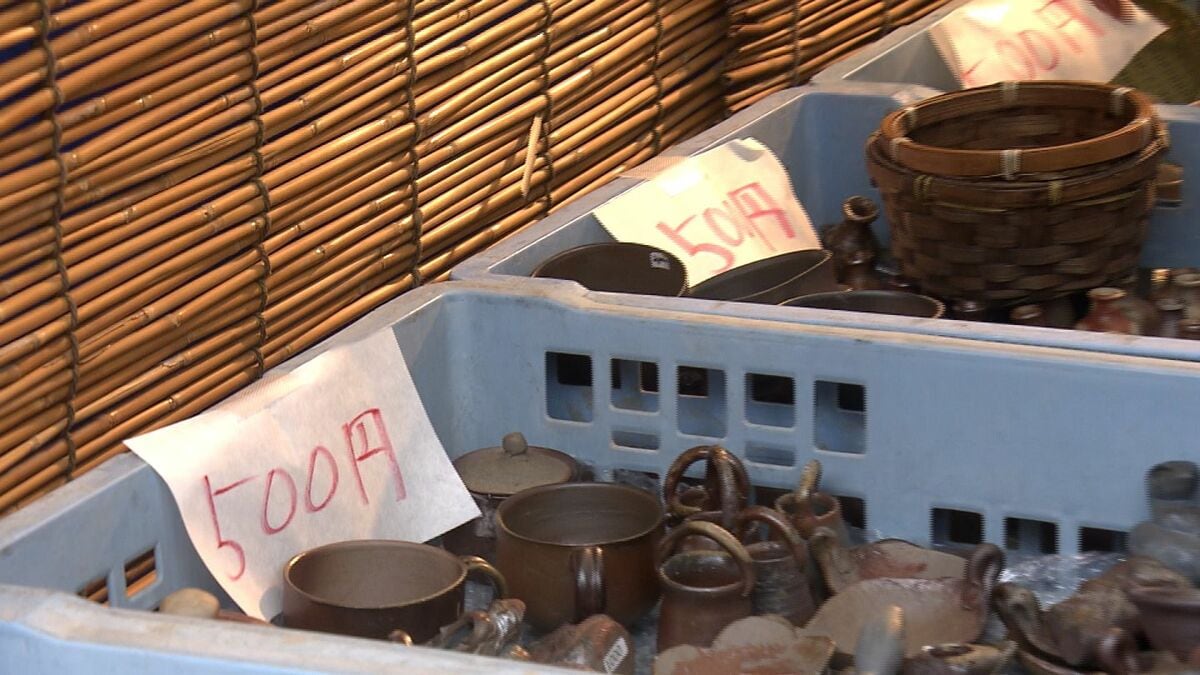 2割引きで販売される商品も 備前焼の一大イベント “備前焼まつり