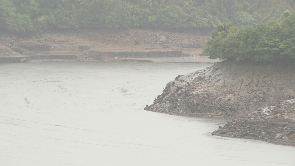 恵みの雨も渇水解消には至らず…耶馬渓ダム貯水率わずかに回復し20パーセント超も取水制限続く