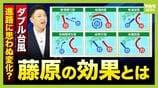 【気象予報士解説】ダブル台風の日本接近で懸念される「藤原の効果」ぐるぐる回る動きで影響長引く可能性も？6つの発生パターン　2つの台風が合体してより強くなることはある？　|　MBSニュース | 関西の最新ニュースを分かりやすく。