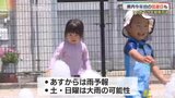 雨傘→日傘に　暑い！公園では子どもが水遊び　山口県内で猛暑日のところも|TBS NEWS DIG