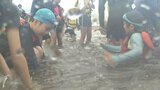 田ノ浦ビーチで海開き 子どもたちが水しぶきをあげて歓声 大分 | 大分のニュース|OBS NEWS|大分放送