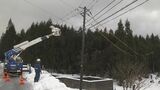 “ クリスマス寒波” 大雪の影響で停電続く村上市 復旧作業進む【新潟】|TBS NEWS DIG