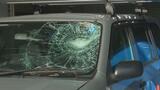 大破したフロントガラス… 自転車の男性(70)が車にはねられ死亡 | 愛媛のニュース - Nスタえひめ|あいテレビは6チャンネル