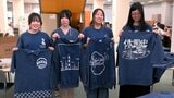 大学生と作業服メーカーがコラボ 地元倉敷の魅力を取り入れたデザイン シャツやトレーナーなど商品化【岡山】|TBS NEWS DIG