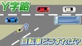 「車道で逆走自転車が突っ込んでくる…」調べてみると“Y字路交差点”特有の理由があった でもどうすればいいのか | 宮城のニュース│tbc NEWS│tbc東北放送