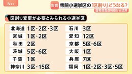 「1票の格差」最大で2.274倍に 衆院小選挙区の「区割り」どうなる？　議員定数削減の議論も加速へ　国勢調査の速報値発表|TBS NEWS DIG