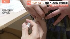 RSウイルスワクチン 妊婦への定期接種始まる　きょうから原則無料に|TBS NEWS DIG