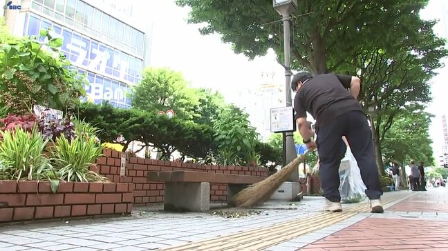 初夏の風物詩「チャグチャグ馬コ」を前に市民らが盛岡駅前で清掃活動 岩手|TBS NEWS DIG