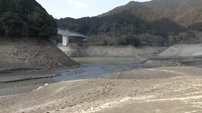 集落の石垣が・・・ダム底から30年ぶりに現れた”村の記憶”　福岡・佐賀で深刻な水不足　1か月予報も厳しく|TBS NEWS DIG
