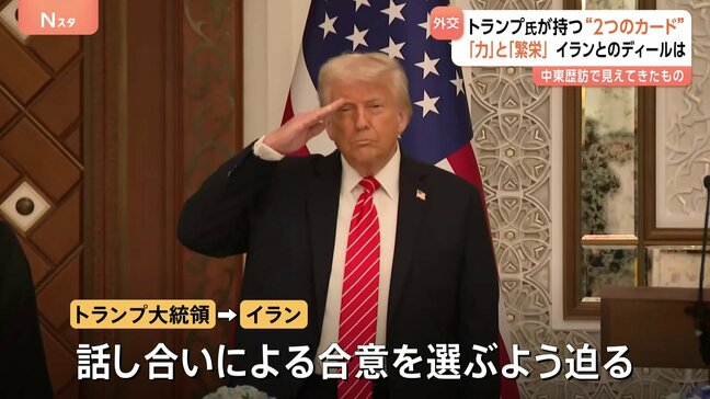 トランプ氏が中東を後に　歴訪で見えたトランプ外交の“2つのカード”　焦点はイランとのディール|TBS NEWS DIG