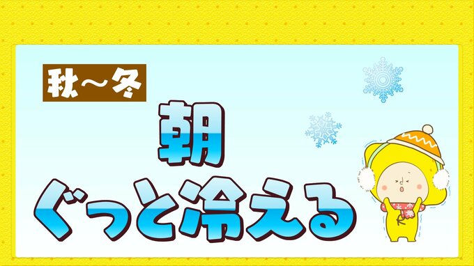 朝晩ぐっと冷える　原因は放射冷却現象　秋から冬は強まる傾向|TBS NEWS DIG