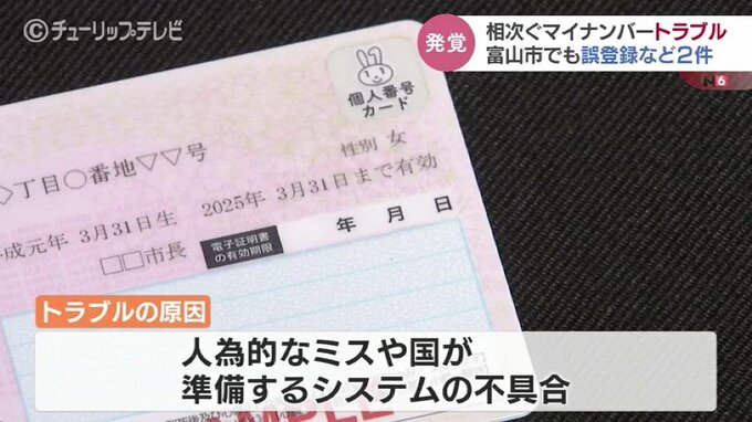 国の責任で抜本的な対策を！富山県でもマイナカード誤登録相次ぐ　|　富山のニュース｜天気・防災｜チューリップテレビ