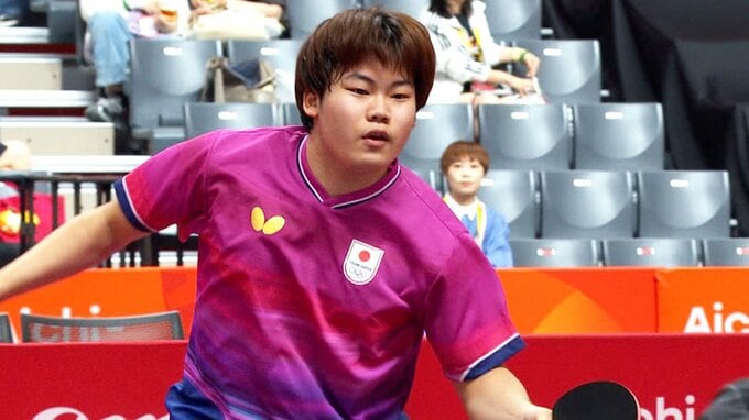 松島輝空が卓球男子シングルスの準々決勝進出決定　一進一退の3回戦、第5・6ゲーム連取で勝利【アジア大会】|TBS NEWS DIG