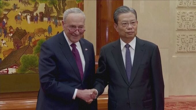 米中経済関係は「ウィンウィンで」　超党派アメリカ上院議員団と王文濤商務相が会談