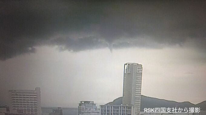 【竜巻注意情報】香川県に発令　落雷・ひょう・急な強い雨にも注意を【18日午後6時40分時点】|TBS NEWS DIG