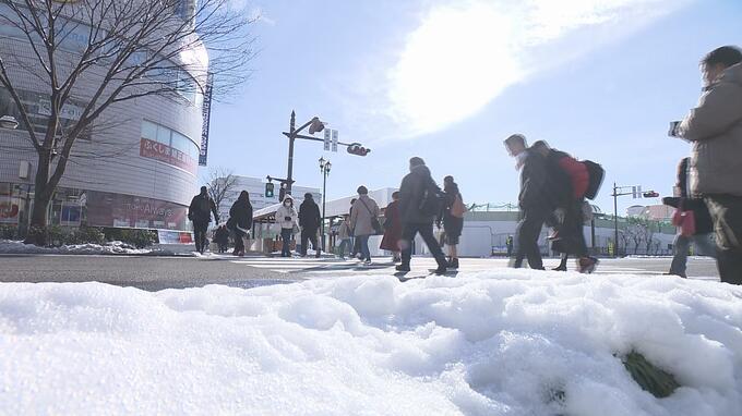 転倒で5人けが　冷え込み強まり多くの地点で今季一番の寒さ　路面や水道管の凍結注意　福島　|　福島のニュース│TUF