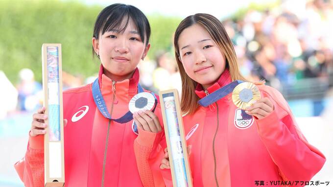 金メダルの吉沢恋「ロサンゼルス（五輪）に向けても頑張りたい」銀の赤間は吉沢と中山へ「かけがえのない存在」【パリ五輪】|TBS NEWS DIG