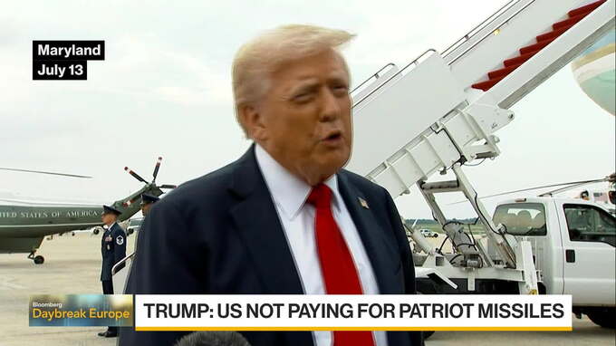 トランプ氏、ウクライナに｢パトリオット｣迎撃システム追加供与へ