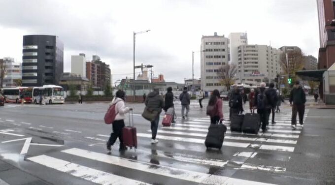 週末で冬型の気圧配置強まる 石川県内は荒れた天気で土砂災害に注意・警戒を|TBS NEWS DIG