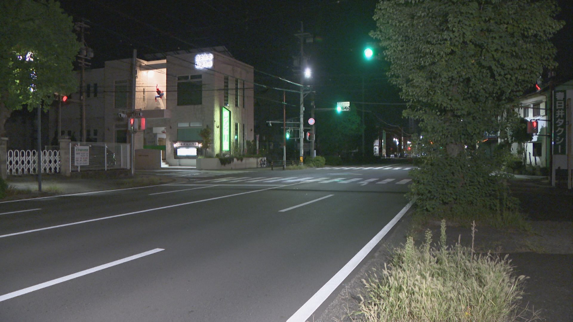 車道を歩いていた50代くらいの女性が後ろから来た車にはねられ重体　愛知