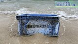 陸前高田市のプラスチック箱 2000キロ離れた宮古島で発見 サンゴも付着|TBS NEWS DIG