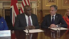 「イランがロシアに弾道ミサイル供与」米国務長官が指摘　欧米がイラン航空を制裁対象に　米英外相はウクライナ共同訪問も| TBS CROSS DIG with Bloomberg