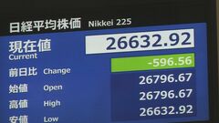 日経平均株価 一時500円超安 クレディ・スイスの経営不安で| TBS CROSS DIG with Bloomberg