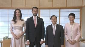 天皇皇后両陛下　モンテネグロ大統領夫妻と皇居で面会　オックスフォード大学の話題に花咲かせ|TBS NEWS DIG