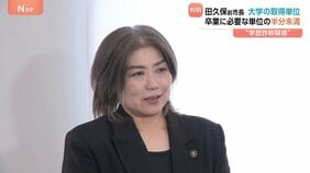 “学歴詐称疑惑”の田久保真紀前市長　東洋大学除籍の理由は“留年後の学費未納”か　単位は半分未満しか取得できず　静岡・伊東市|TBS NEWS DIG