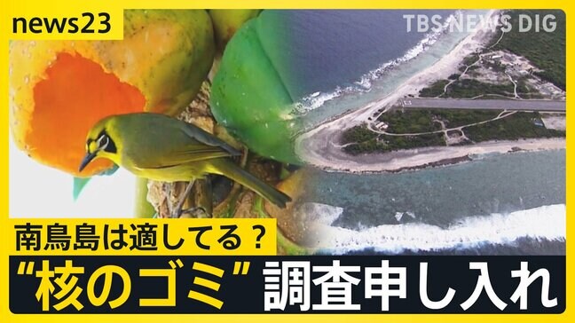 “核のごみ”最終処分地　政府が南鳥島での「文献調査」申し入れ　世界自然遺産の小笠原諸島「観光客が減っていく」“風評被害”懸念の声も【news23】|TBS NEWS DIG