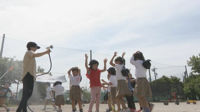 エアコンの温度は25℃から26℃　暑さが本格化する夏前から…体を徐々に慣らす「暑熱順化」を　幼稚園の熱中症対策|TBS NEWS DIG