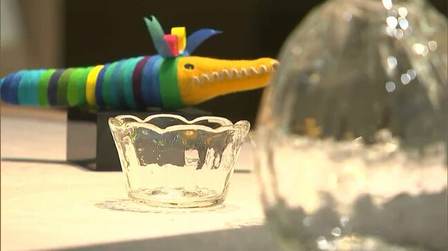 ガラス工芸・油絵・備前焼　様々なジャンルのアート作品約300点を展示販売　「ラピス会展」5月19日まで【岡山】|TBS NEWS DIG