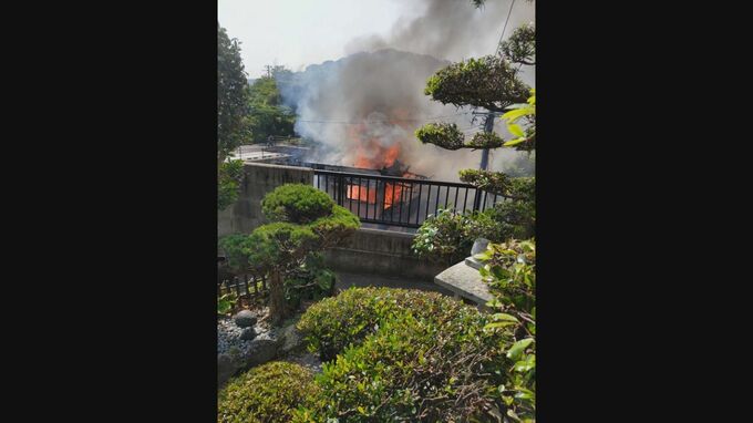 67歳男性の木造2階建て住宅が全焼 焼け跡から1人の遺体がみつかる　|　長崎のニュース | 天気 | NBC長崎放送