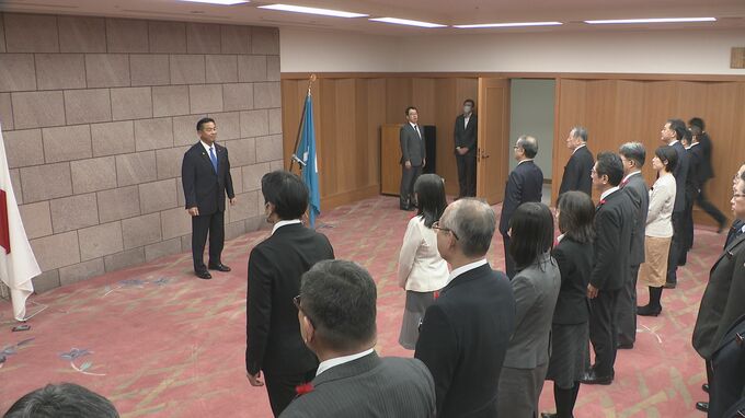 「来年は規律のある行政を」官公庁で仕事納め…馳浩石川県知事が職員ねぎらう|TBS NEWS DIG