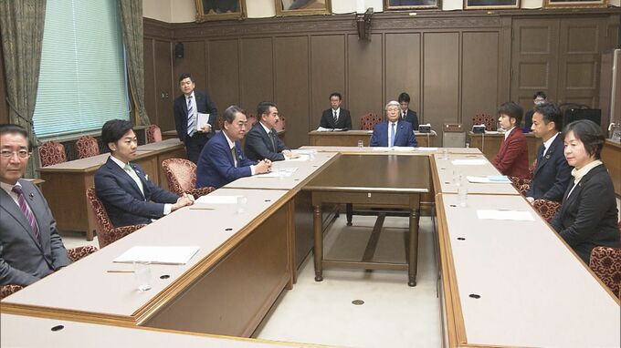 【速報】参議院で政治倫理審査会　初開催へ　与野党が合意