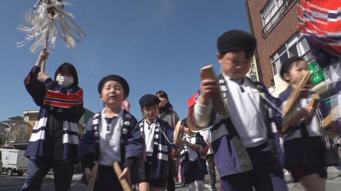 春先の時期は火災が発生しやすく注意が必要　保育園児が防火パレード　|　山梨のニュース | ＵＴＹテレビ山梨