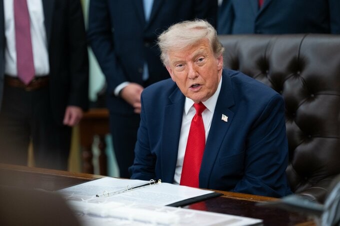 トランプ氏、ハマスの「完全な武装解除」で合意と表明－ガザに新政府