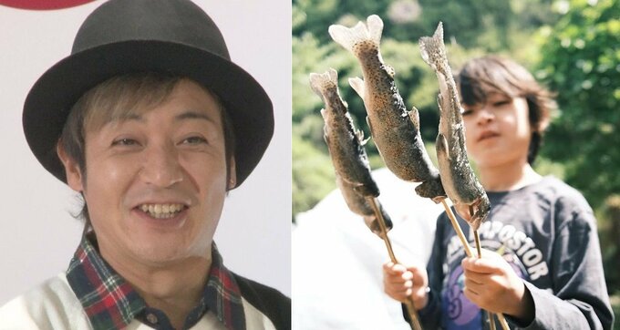 【 つるの剛士 】　「鱒（マス）のぼり」「子ども達が大人になって帰ってきた。」　休日にキャンプを満喫|TBS NEWS DIG