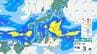 関東甲信は27日にかけ「警報級の大雨」のおそれ　東京は激しい雷雨「2度のピーク」に警戒…北〜西日本の広範囲で大気不安定　|　長崎のニュース | 天気 | NBC長崎放送