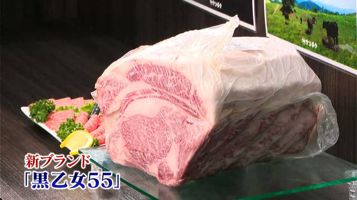 プレミアムな牛肉」新ブランド牛「黒乙女55」メディア向け試食会