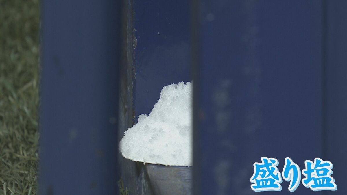 ドラゴンズ｢盛り塩｣効果がすごい!? ベンチ横に“邪気払い” 首位スワローズに3連勝 竜の逆襲スタートか!