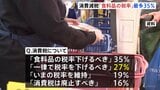 「食料品の税率を下げるべき」回答が35%で最多 消費税減税めぐり19%が「今の税率維持すべき」　5月JNN世論調査|TBS NEWS DIG