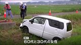 蔵王町の県道で軽乗用車が用水路に転落　2人が死亡 　宮城|TBS NEWS DIG