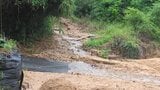 県道東岡山御津線で土砂崩れ　片側交互通行【岡山・北区牟佐】　|　岡山・香川のニュース | 天気 | RSK山陽放送