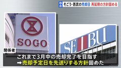 【独自】セブン＆アイ　そごう・西武の売却“再延期”の方針固める　売却期限設定しない方向で調整| TBS CROSS DIG with Bloomberg