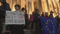 旧ソ連ジョージア 選挙やり直し求め親欧米派が大規模デモ「票が盗まれた」　“親ロシア”与党勝利に反発| TBS CROSS DIG with Bloomberg